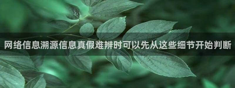 91吃瓜热门话题:网络信息溯源信息真假难辨时可以先从这些细节开始判断